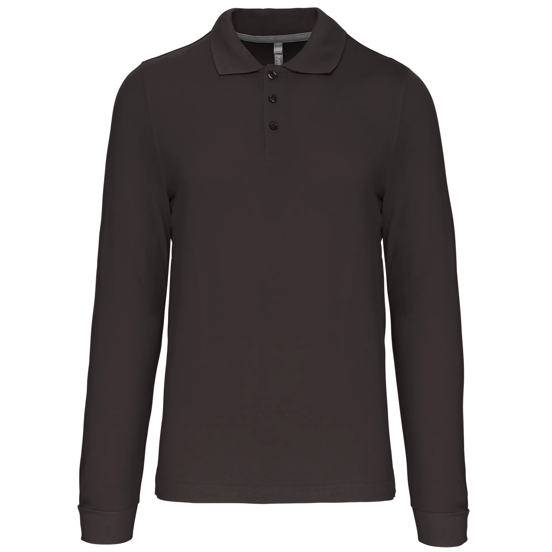 Herren Langarm Poloshirt
