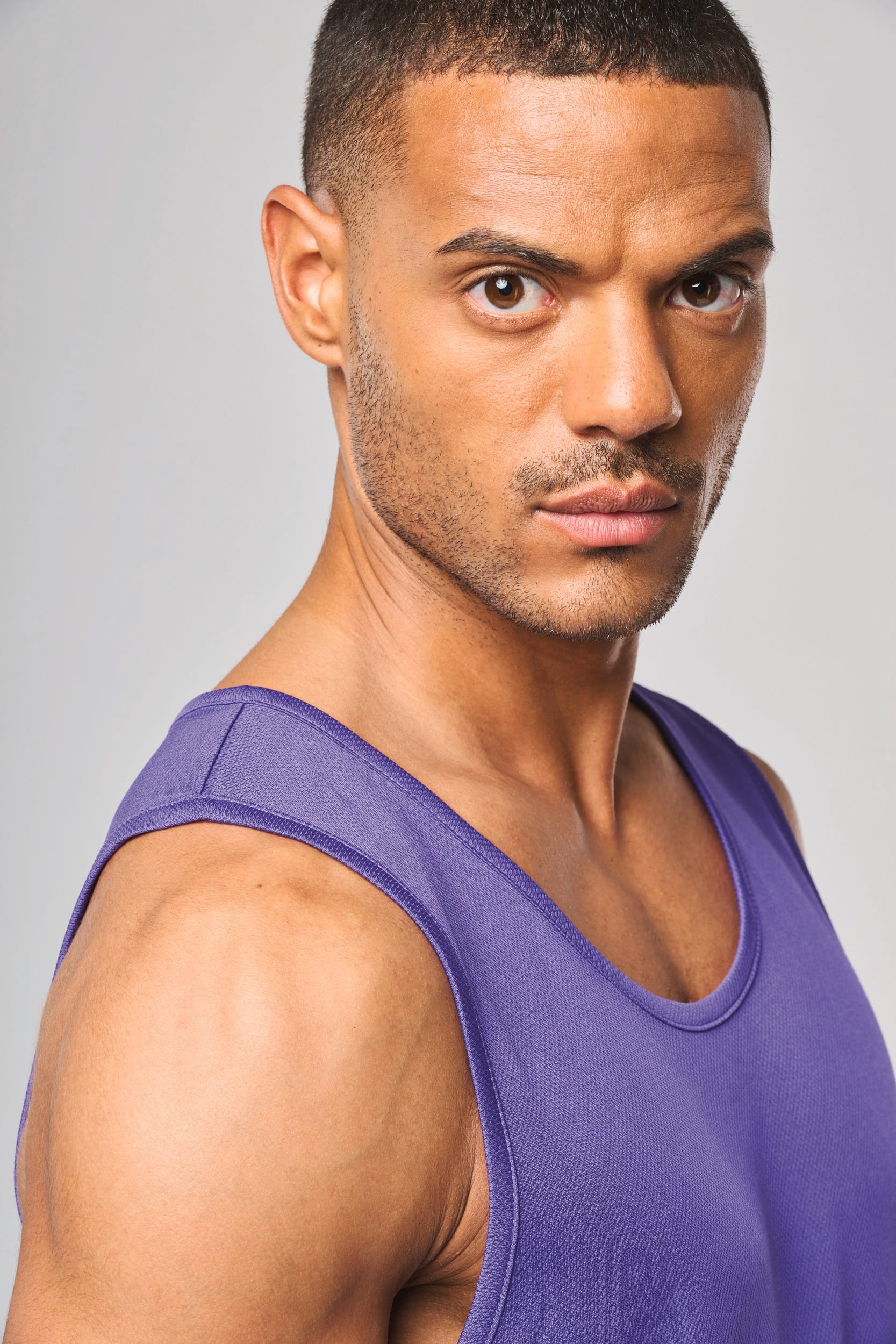 Herren Basic Sport Funktionsshirt ärmellos