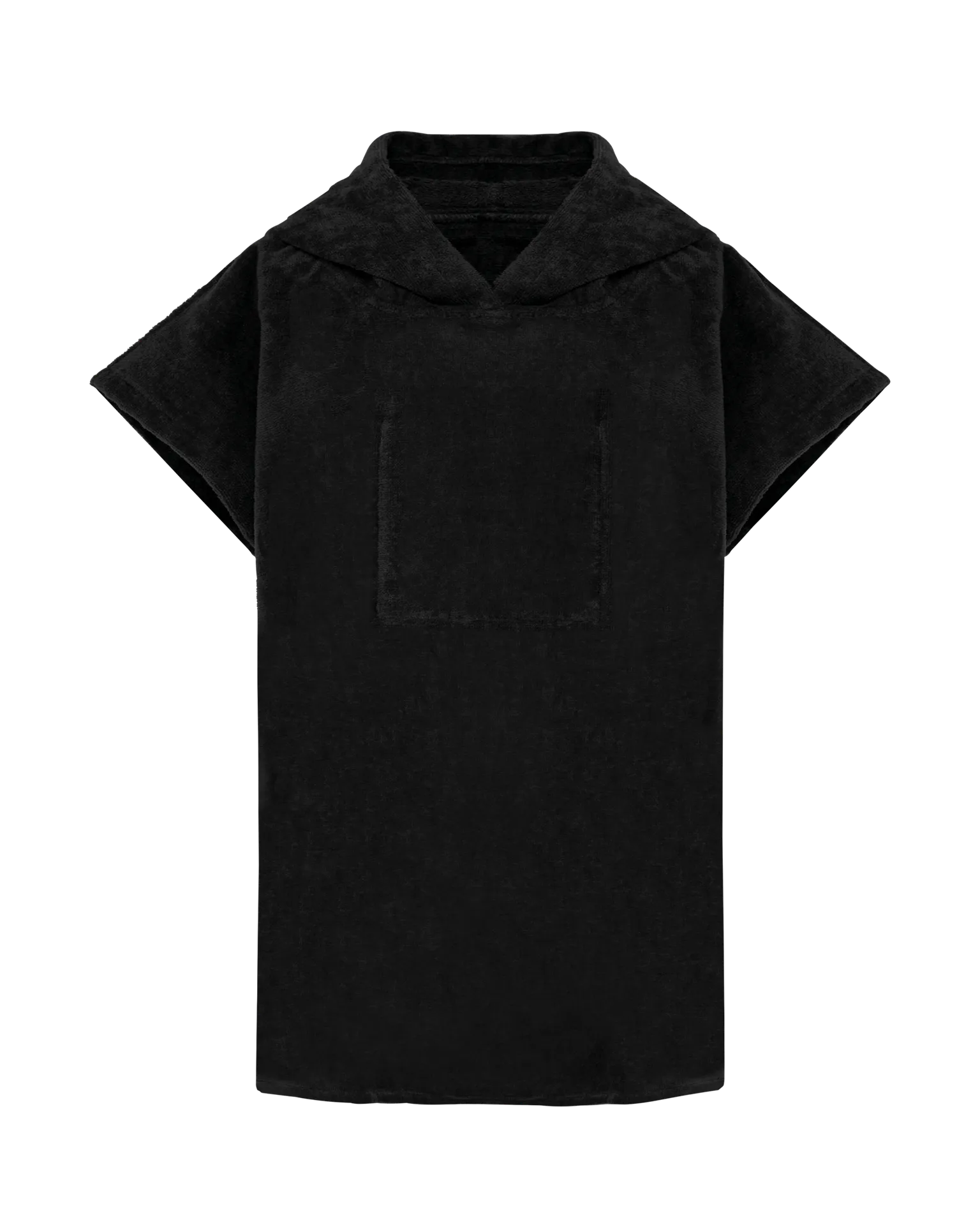 Kinder-Frottee-Poncho mit Kapuze