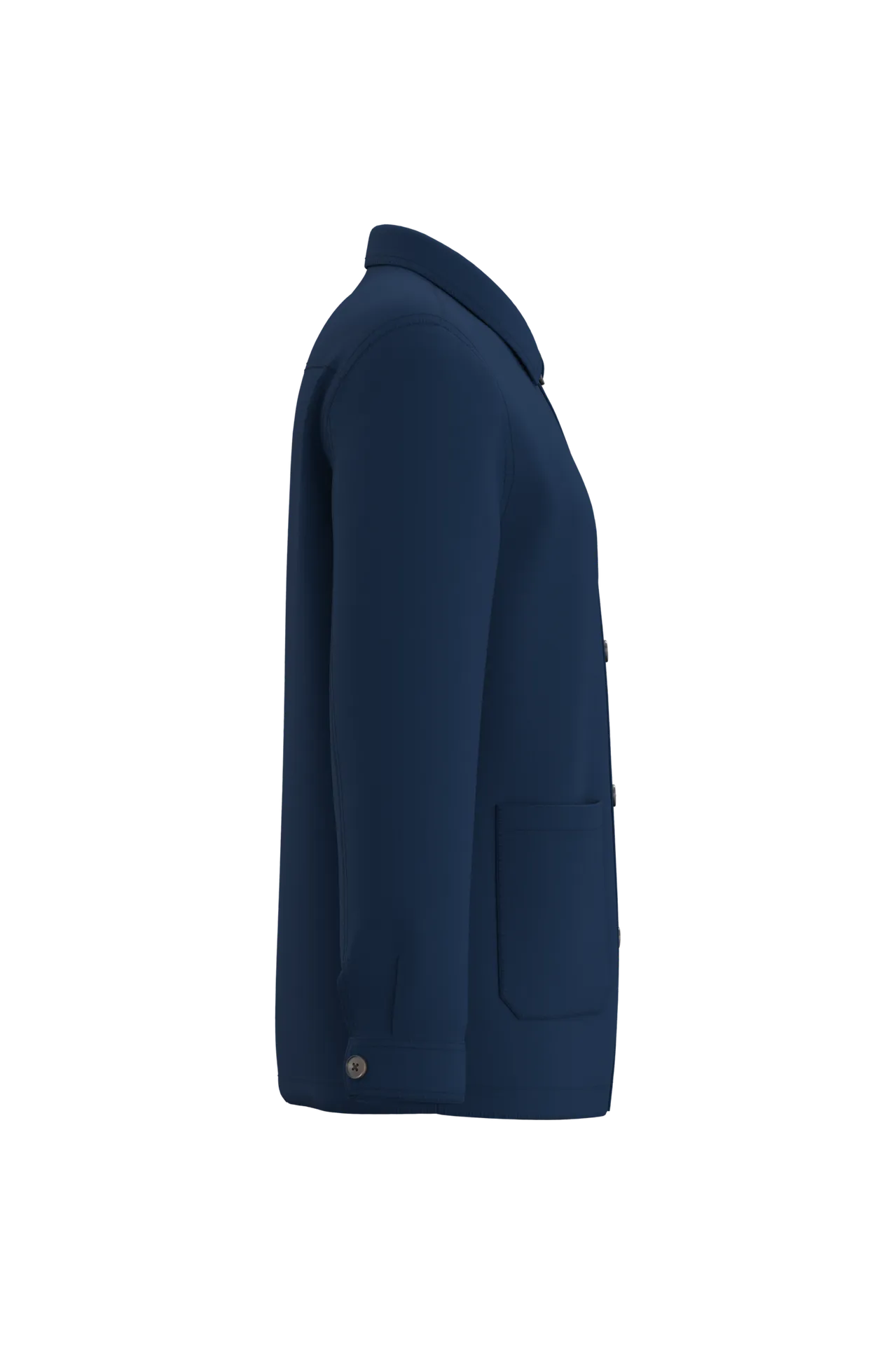 Gewaschene nachhaltige Unisex-Workerjacke