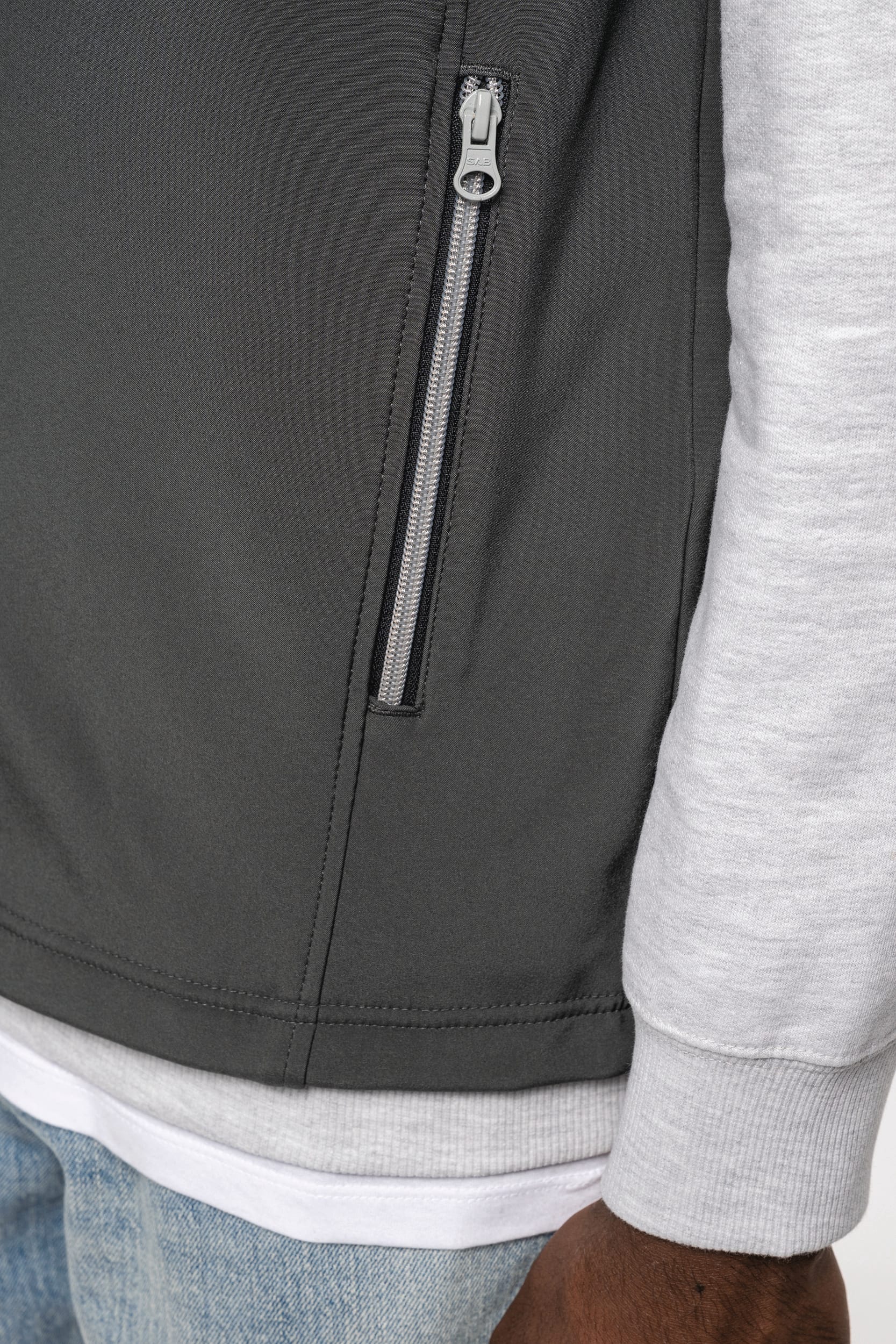 Zweilagiger Softshell-Bodywarmer
