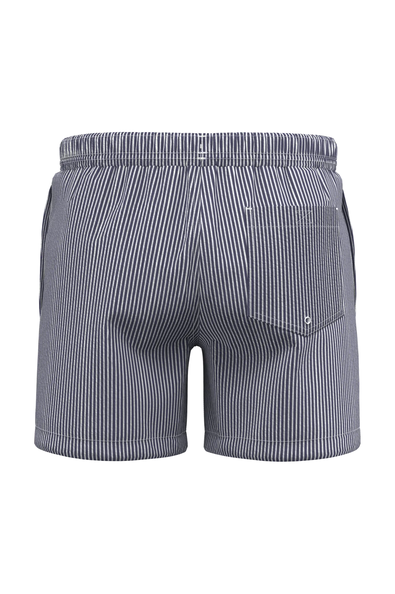 Umweltfreundliche gestreifte Badeshorts für Herren