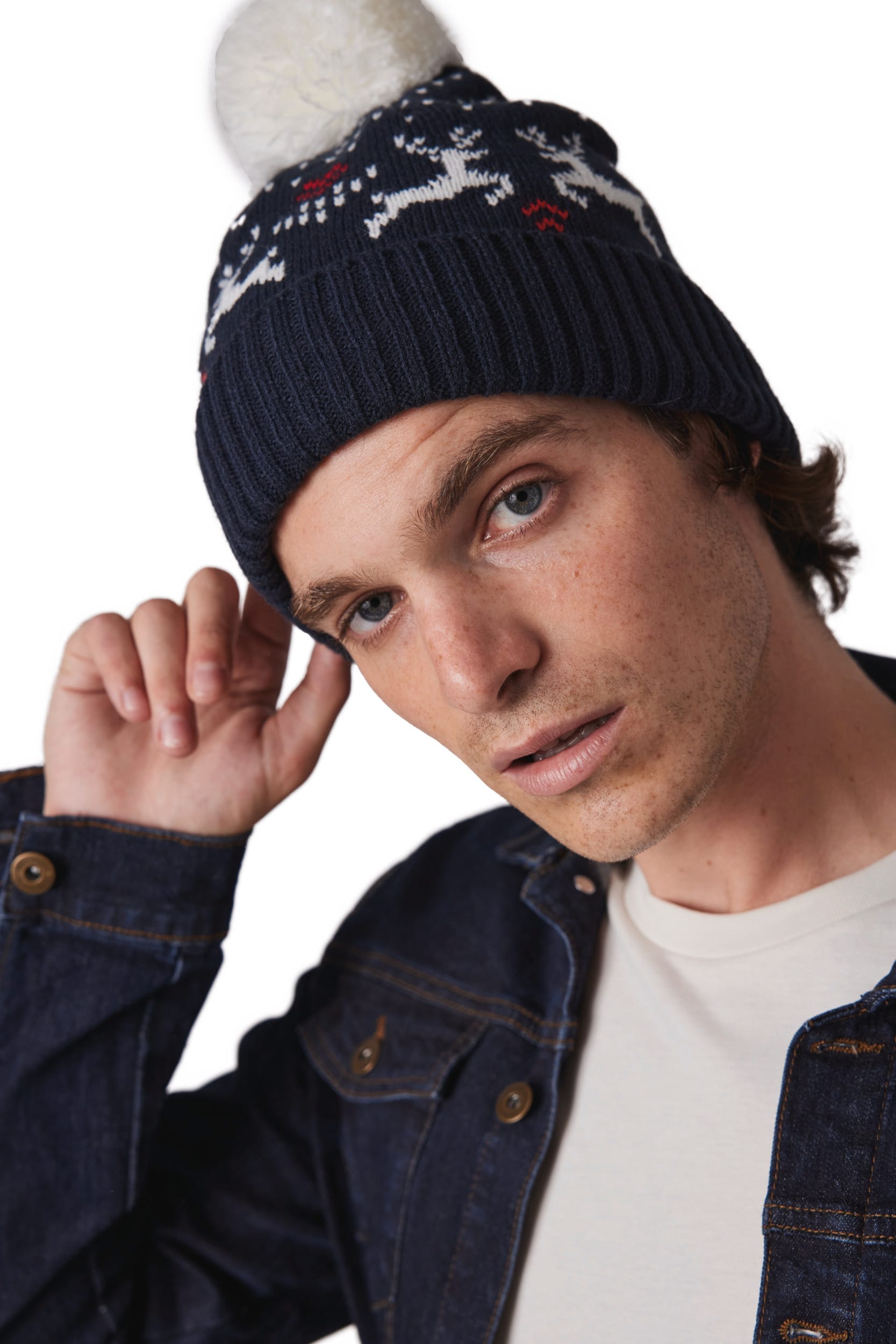 Rentier Weihnachtsmützev