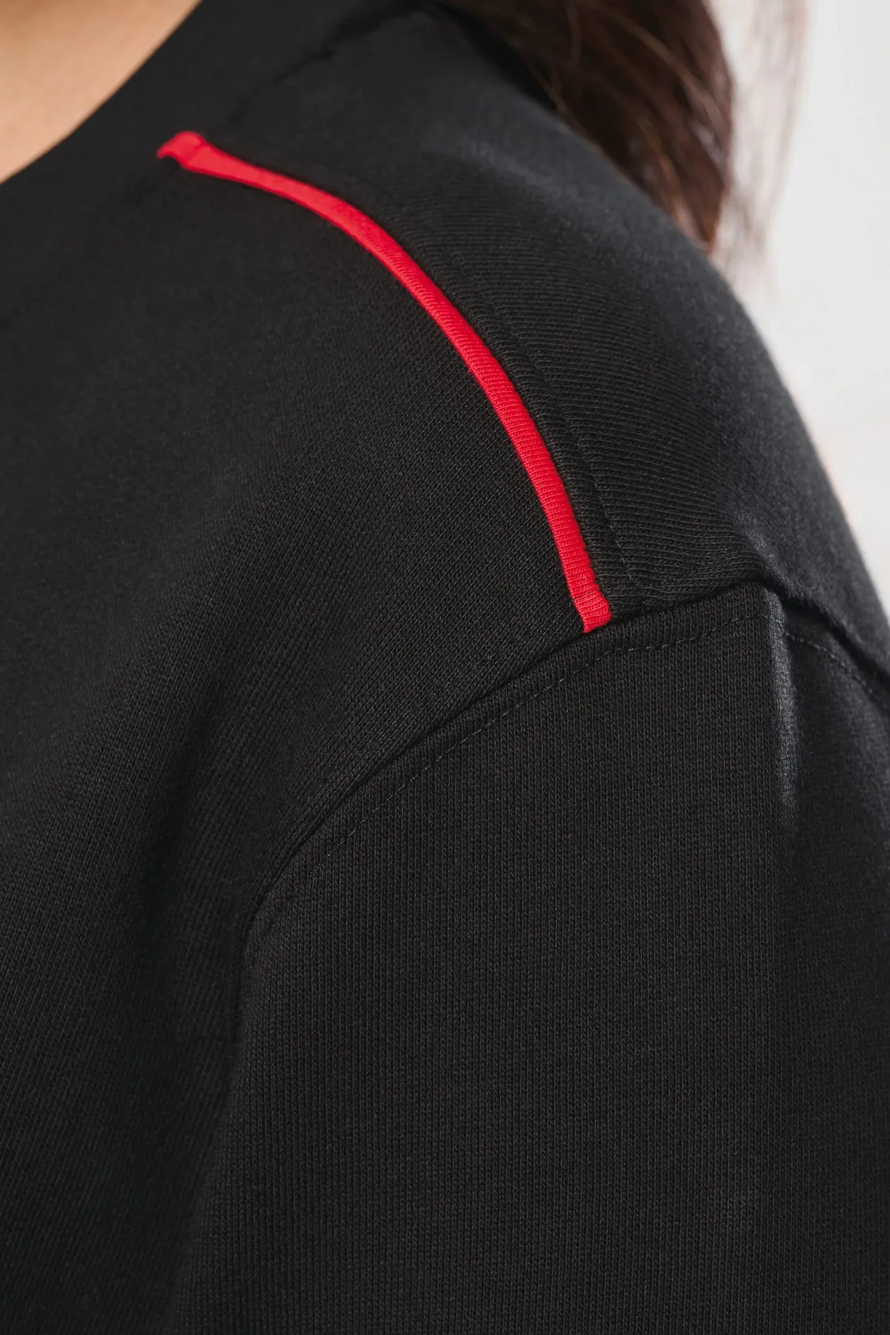 Day To Day Unisex-Sweatshirt mit kontrastfarbener zip Tasche