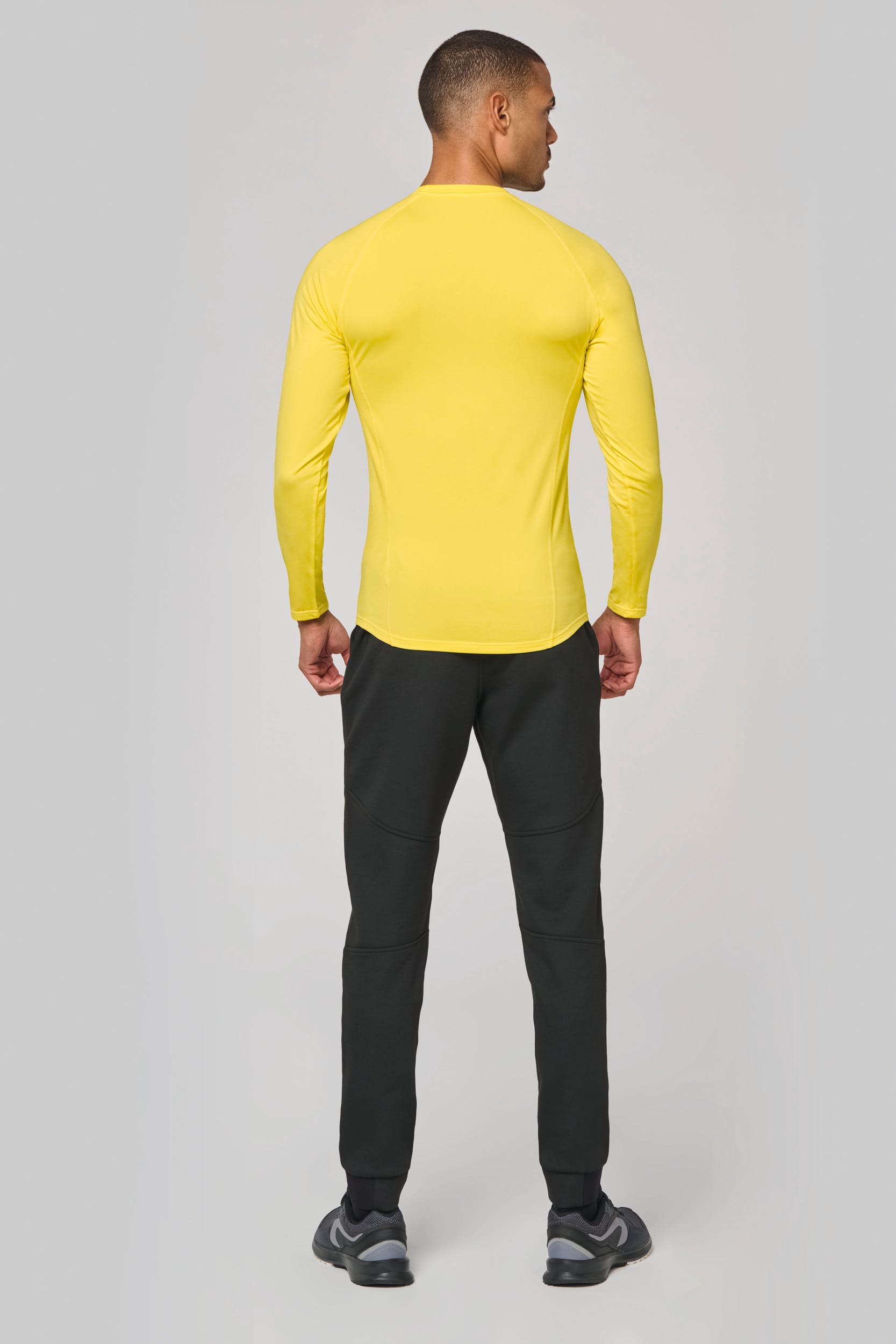 Langarm Doppelhaut T-Shirt. Schnelltrocknend