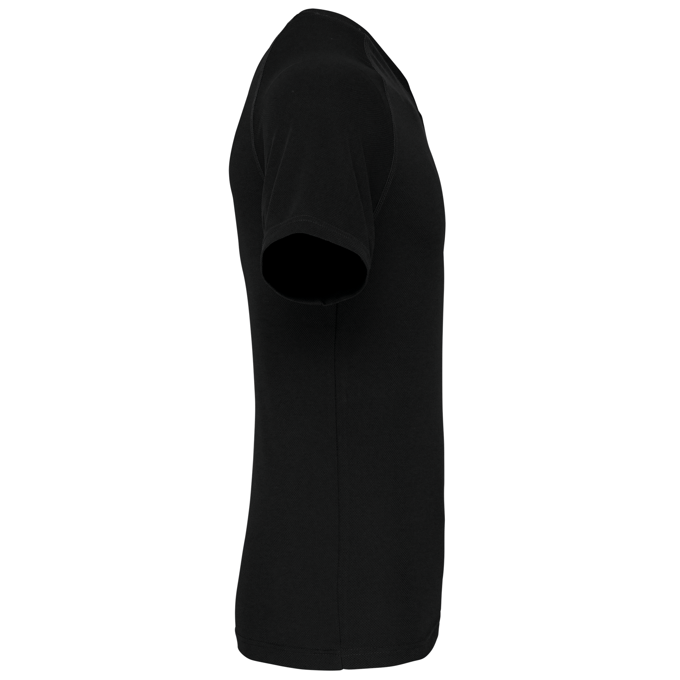 Herren Kurzarm-Sportshirt mit V-Ausschnitt