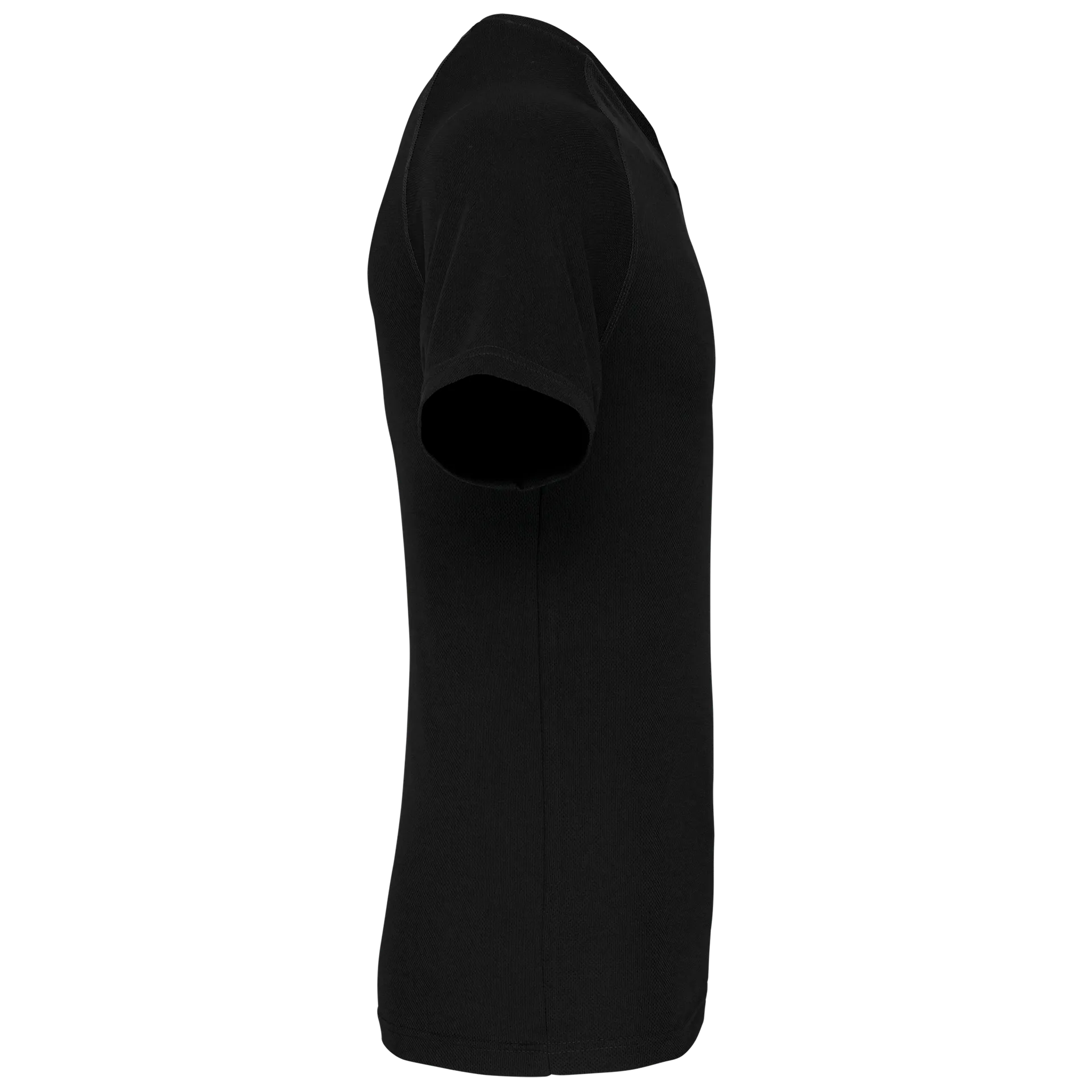 Herren Kurzarm-Sportshirt mit V-Ausschnitt