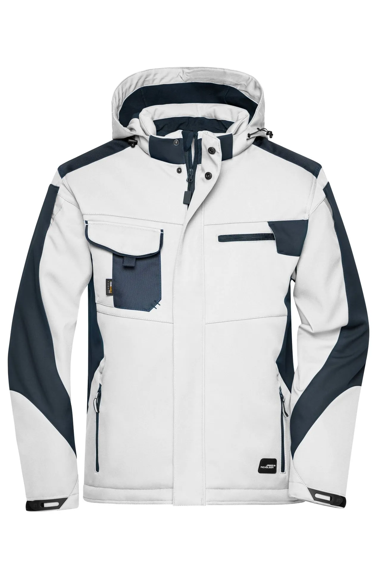James & Nicholson JN824 – Robuste Winter Softshelljacke mit CORDURA® & Futter