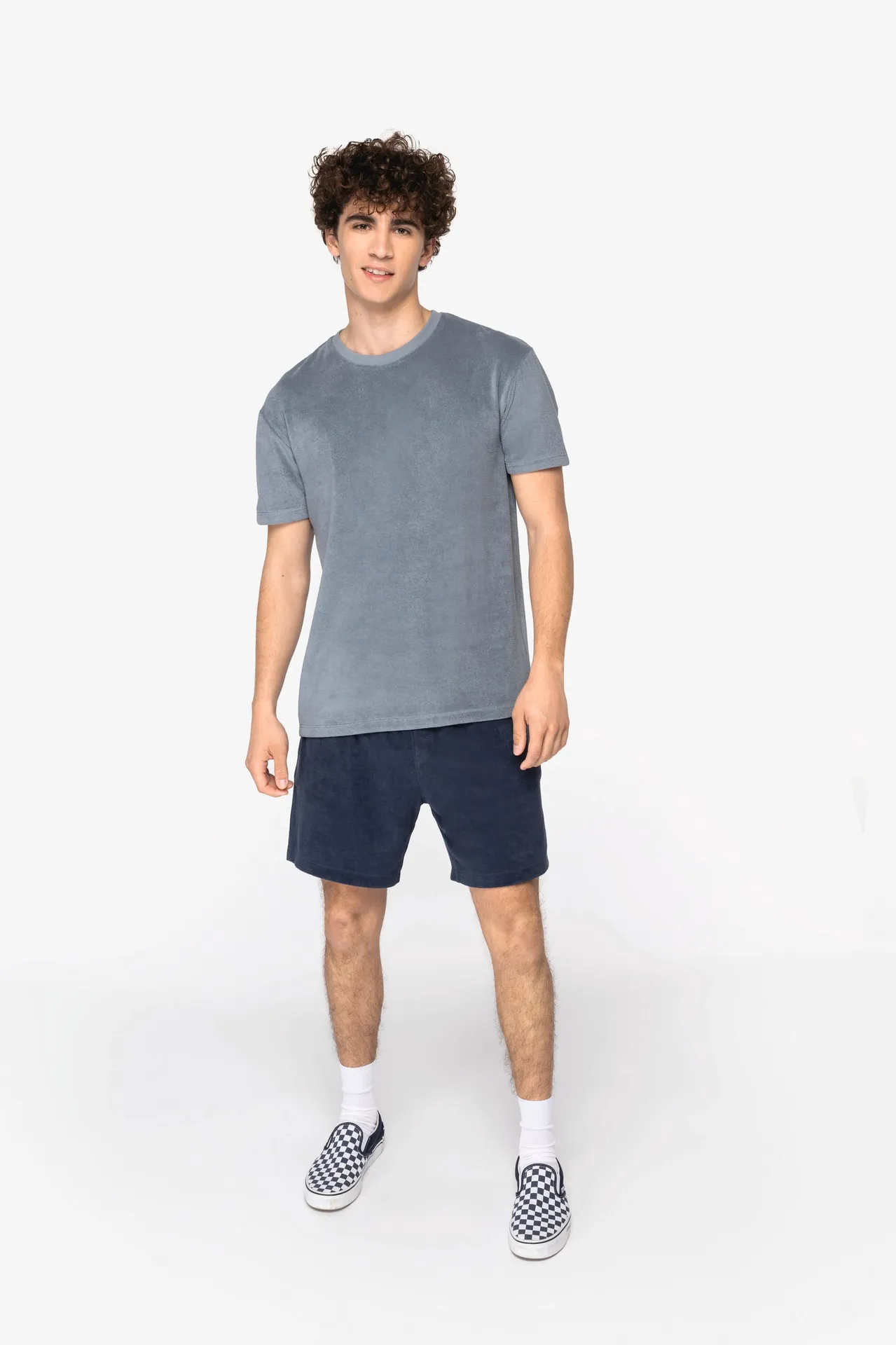 Umweltfreundliches T-Shirt aus Frottee für Herren