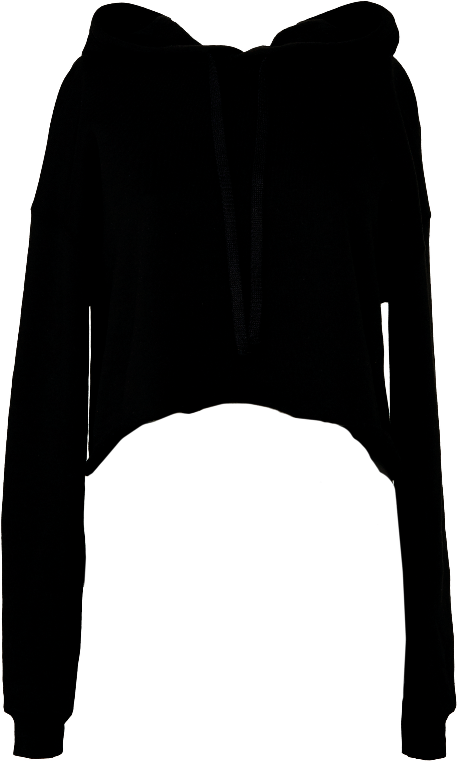 Cropped Kapuzensweatshirt