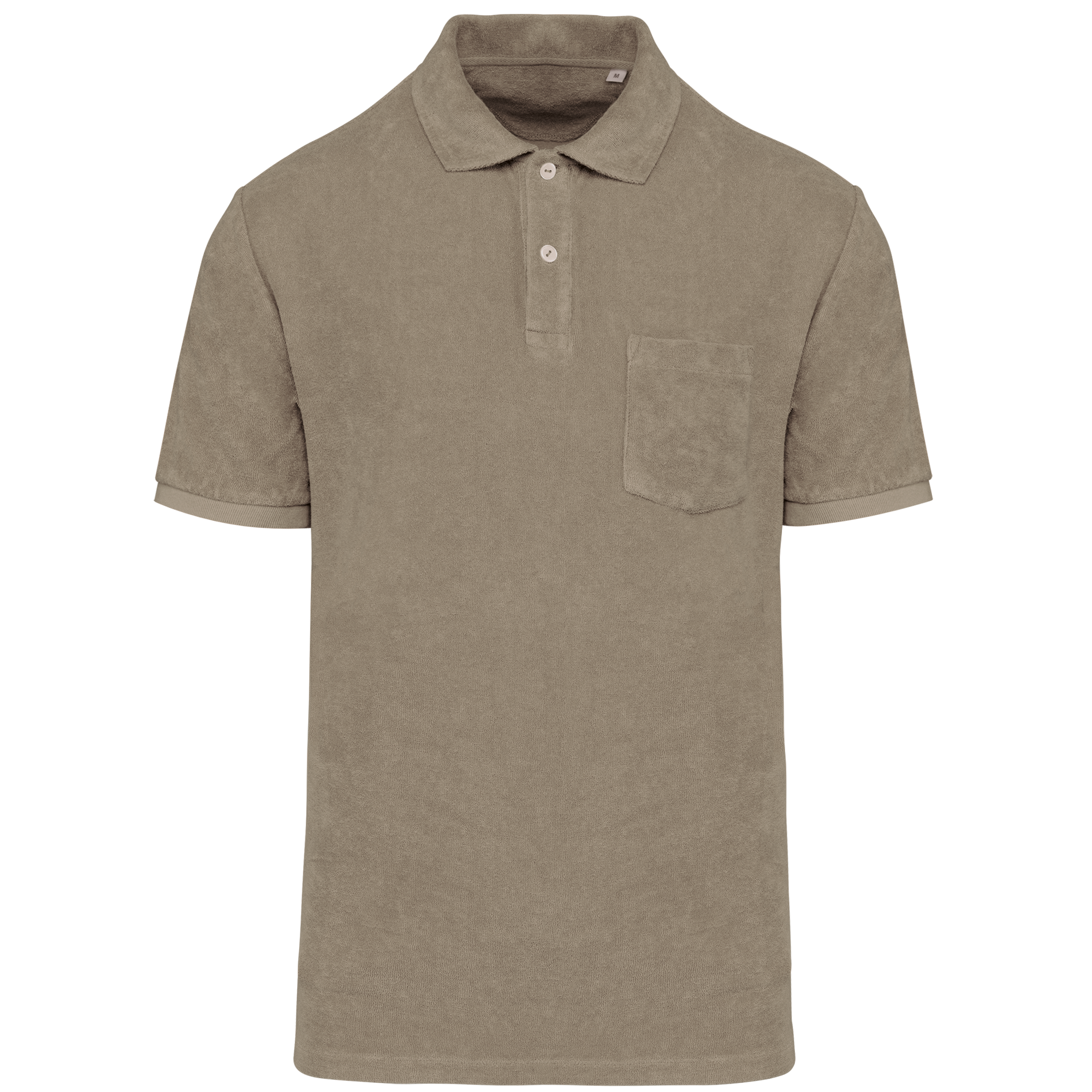 Umweltfreundliches Herren-Polohemd aus Frottee