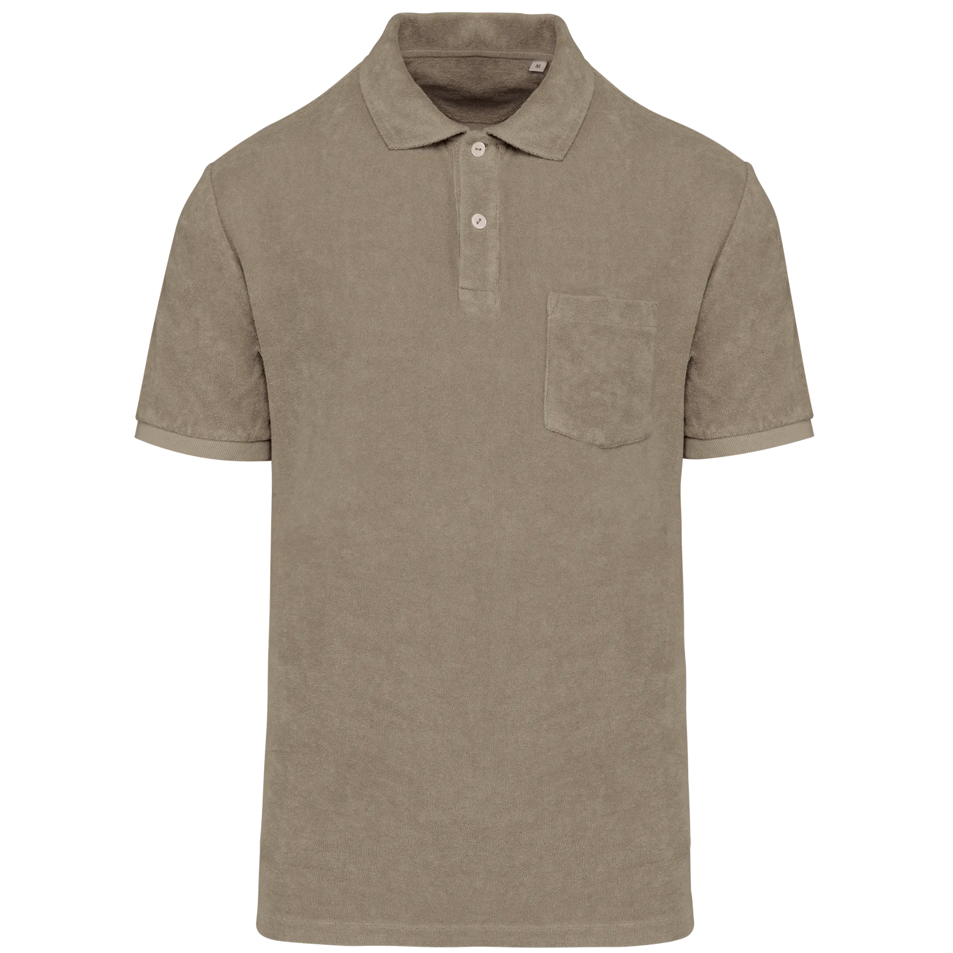 Umweltfreundliches Herren-Polohemd aus Frottee