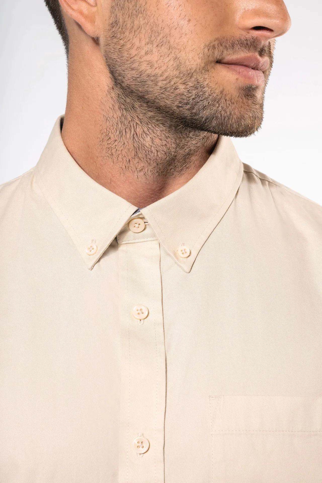 Kurzarm-Baumwollhemd Ariana III für Herren