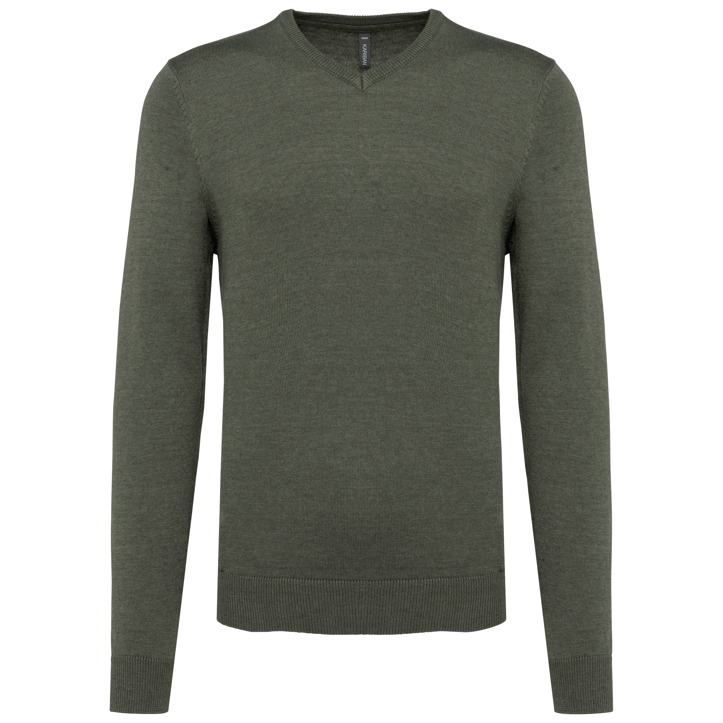 Herrenpullover mit V-Ausschnitt
