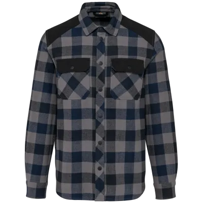 Storm Grey / Navy Checked / Black