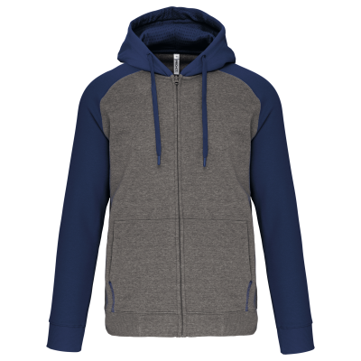 Grey Heather / Sporty Navy