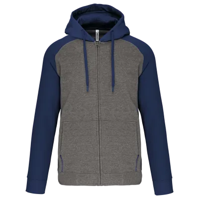 Grey Heather / Sporty Navy