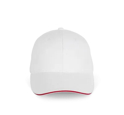 White / Hibiscus Red