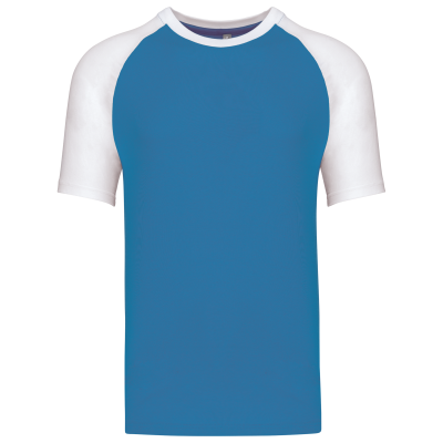 Aqua Blue / White