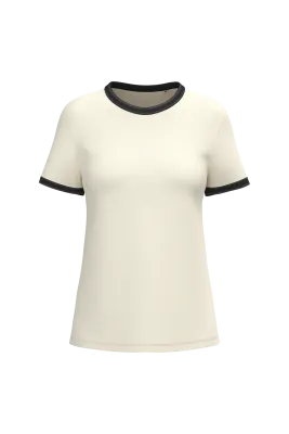 Ivory / Washed black