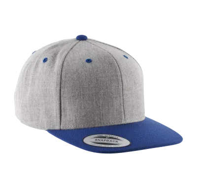 Heather Grey / Royal Blue