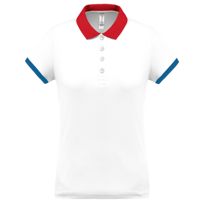 White / Red / Sporty Royal Blue