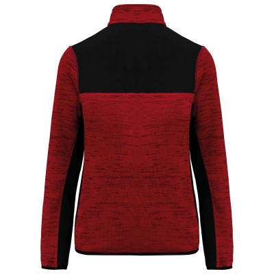 Red Melange / Black