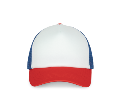 White / French Red / Reflex Blue