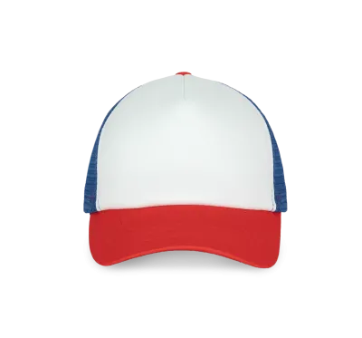White / French Red / Reflex Blue