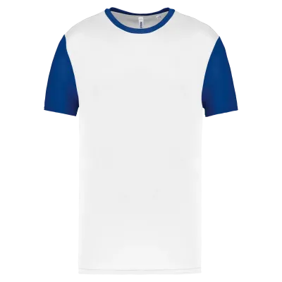 White / Dark Royal Blue