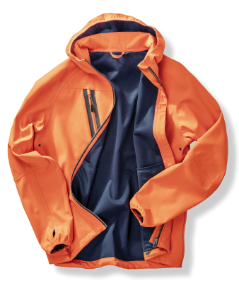 Orange / Navy