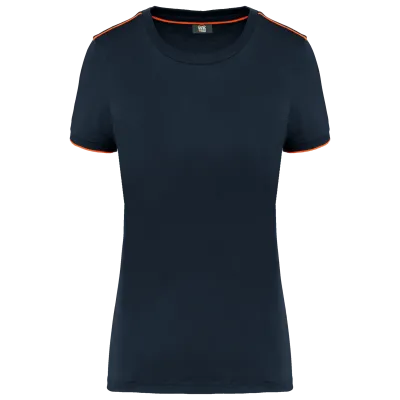 Navy / Fluorescent Orange