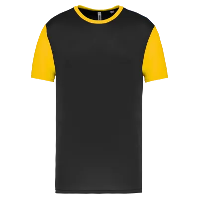 Black / Sporty Yellow