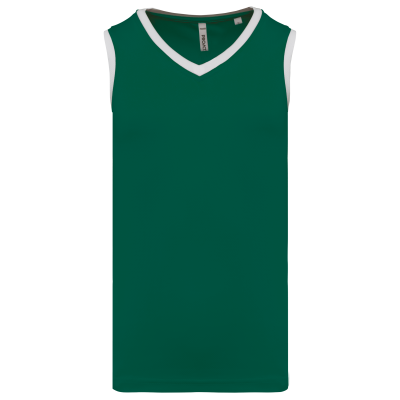 Dark Green / White
