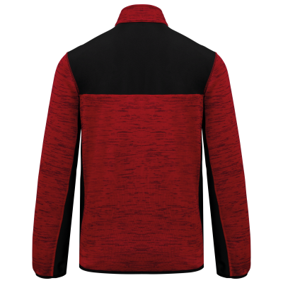 Red Melange / Black