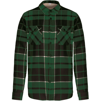 Forest Green / Black Checked