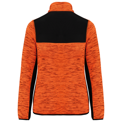 Fluorescent Orange Melange / Black