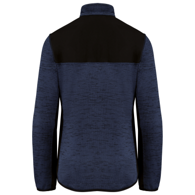Navy Melange / Black