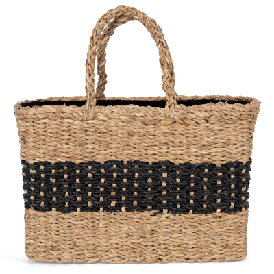 Striped Seagrass Black / Black Night