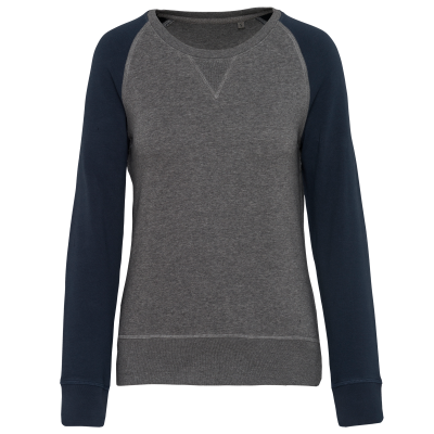 Grey Heather / Navy