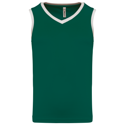 Dark Green / White