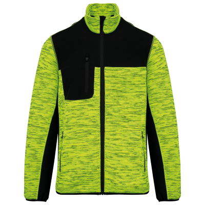 Fluorescent Yellow Melange / Black