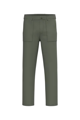 Washed Organic Khaki