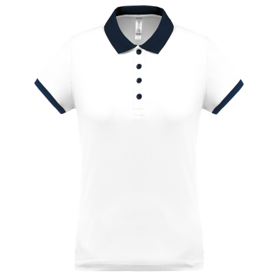 White / Sporty Navy