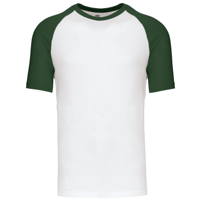 White / Forest Green