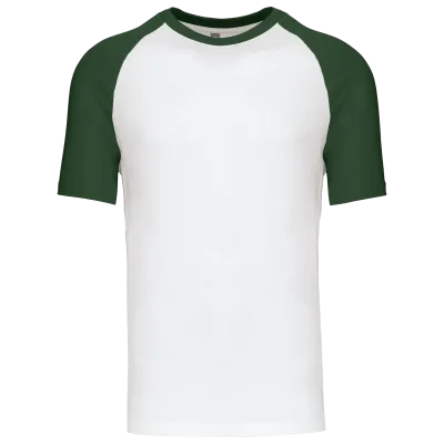 White / Forest Green