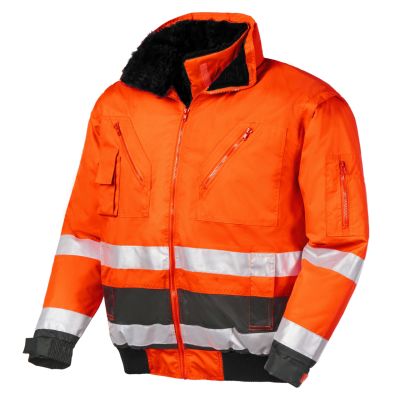 leuchtorange/grau