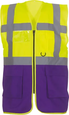 Hi Vis Yellow / Purple