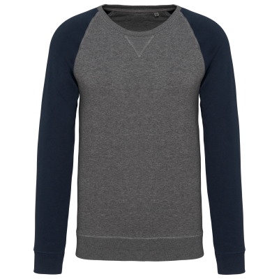 Grey Heather / Navy