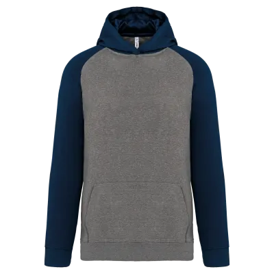 Grey Heather / Sporty Navy